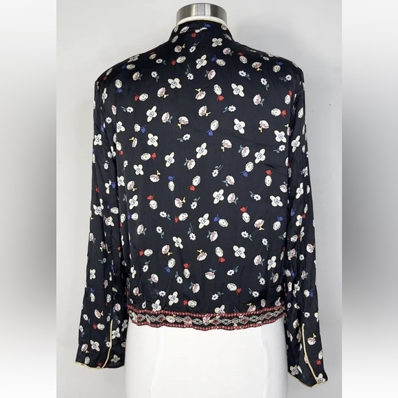 Zadig & Voltaire Vendrix Flower Vintage Jacket . Size: 38 $358 - Picture 4 of 9